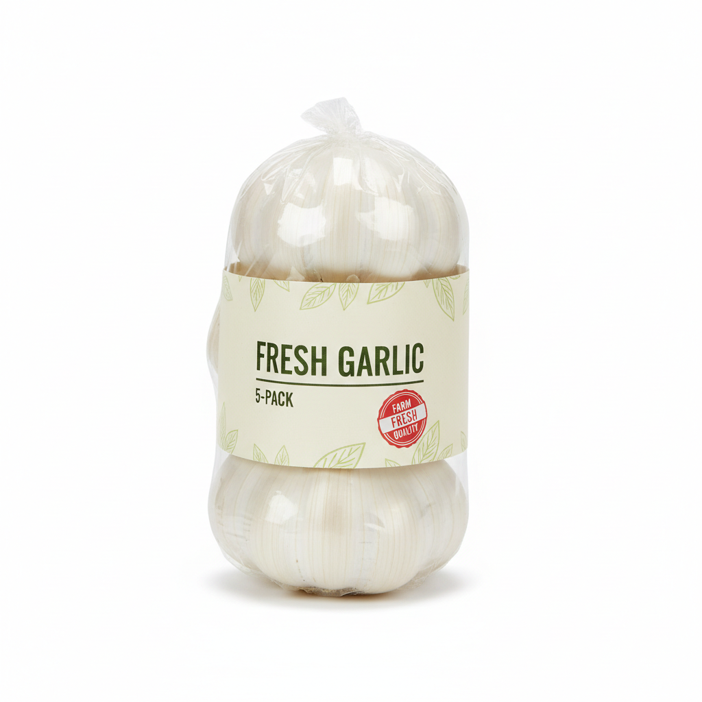 garlic 5 pack cleeve